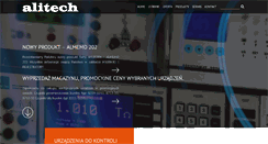 Desktop Screenshot of alitech.com.pl